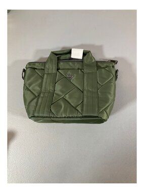 Lug Dory Mini Crossbody Bag - Olive Green with Tote Handles for Women